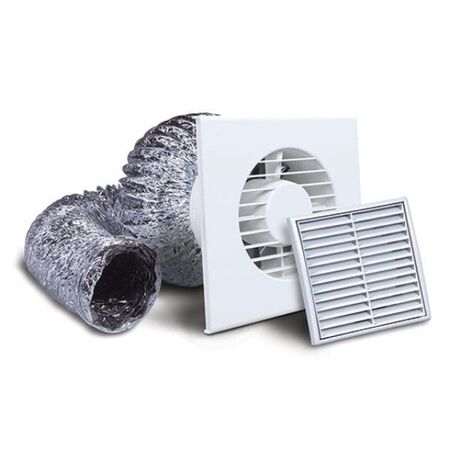 SLIM5A Ventilation Kit | 240V | 20W Power | 173 m3/hr Airflow | Allvent