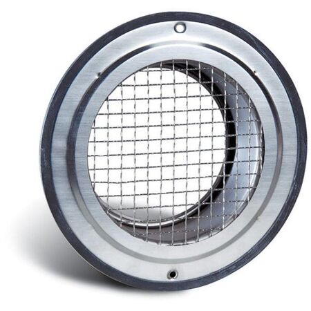 Stainless Steel Eave Grille | BAL40 Compliant | Durable Construction | 100mm Duct Size by Allvent