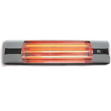Infrared Wall Heater | 1800W Power | IPX4 Rated & Remote Control | White by Allvent