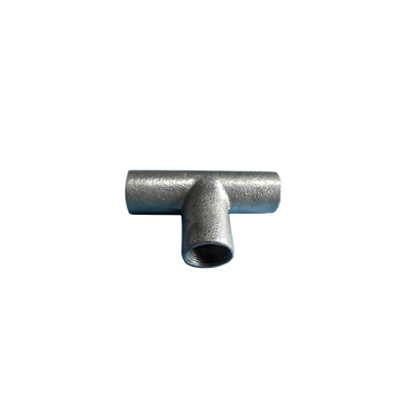 Conduit Fitting Tee | Galvanized Steel & 316 Stainless Steel | Push On Locfit Design | 32mm by United Manufacturers Australia
