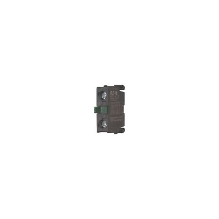 M22 Auxiliary Contact Block | Make Contact Type | Bottom Connection & Screw Terminals | Eaton
