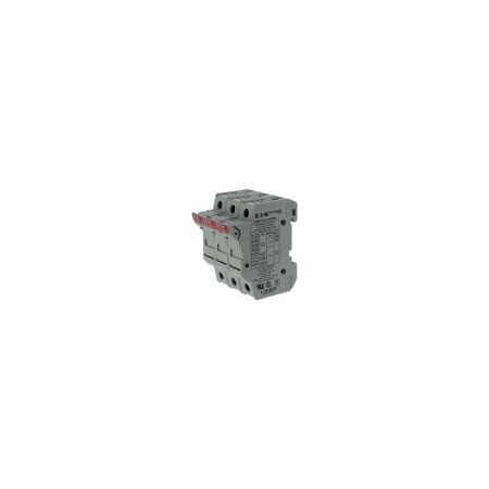 Modular Fuse Holder 3 Pole 30A 600V | Easy Installation | Multi-Phase Protection by Eaton
