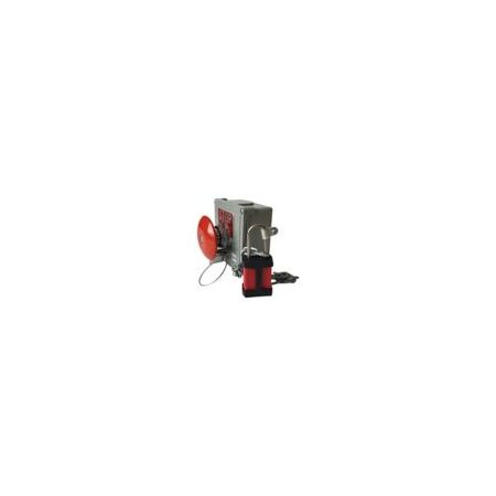 Emergency Stop Pushbutton Station | IP66 Rated | Red Actuator & Chrome Bezel | Eaton