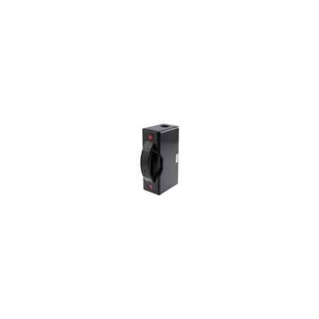200A Front Connected Fuse Holder | IP20 Rated | Easy Installation | Black by Eaton
