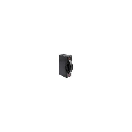 200A Front Connected Fuse Holder | IP20 Rated | Easy Installation | Black by Eaton