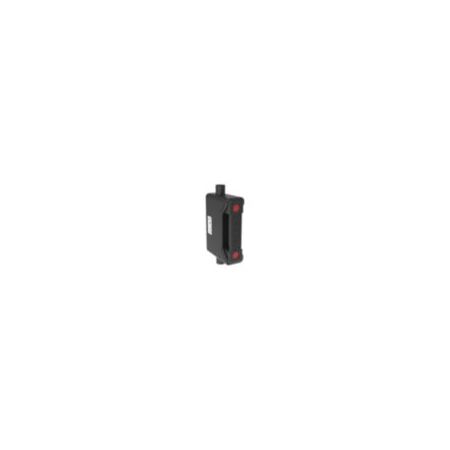 32A Red Spot Fuse Holder | Front Connected | Single-Pole Design | Durable Black Finish by Eaton