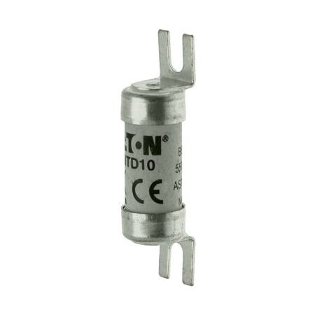 BS88 Fuse 10A 550V AC | 80 kA Breaking Capacity | Class gG/gL | Offset Bolted Tags by Eaton
