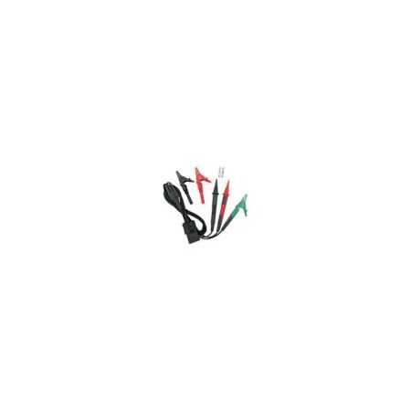 Distribution Board Test Leads for 4118A & 5406A | Red, Black & Green | 1500 mm Length by Eaton
