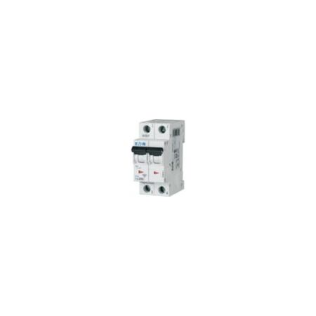 Miniature Circuit Breaker 2 Pole 40A | Tripping Characteristic C | 6 kA Switching Capacity | IP20 by Eaton