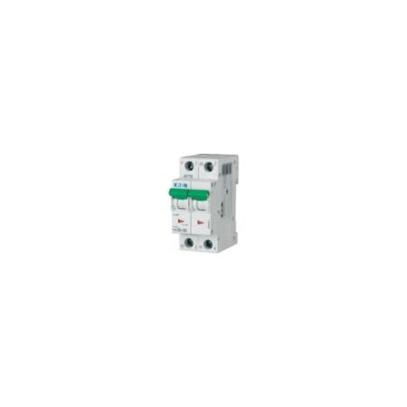 DC Miniature Circuit Breaker 2-Pole 6A | Tripping Characteristic C | IP20 Rated by Eaton
