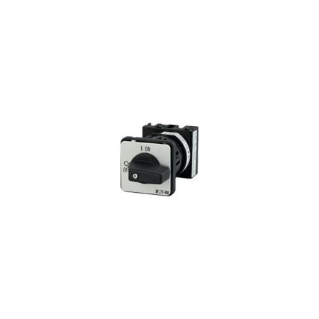 1 Pole On-Off Switch | 20A Rated Current | NEMA 12 & IP65 Protection | 90° Switching Angle by Eaton 1 Pole On-Off Switch | 20A Rated Current | NEMA 12 & IP65 Protection | 90° Switching Angle by Eaton