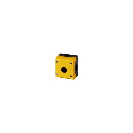 M22 Surface Mount Enclosure | Yellow Color | Designed for M22 Accessories | Single Mounting Location by Eaton