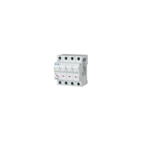 4-Pole Miniature Circuit Breaker 50A | Tripping Characteristic C | 6kA Switching Capacity | IP20 by Eaton