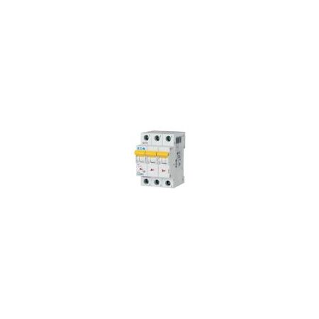 3-Pole Miniature Circuit Breaker 25A | 10 kA Switching Capacity | IP20 Protection by Eaton