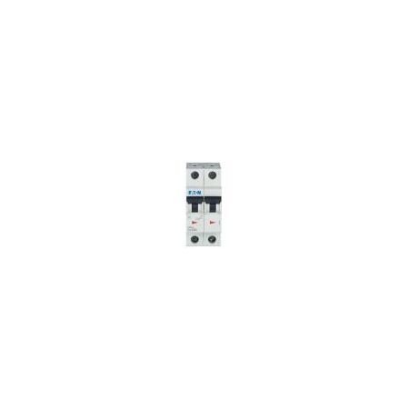 Miniature Circuit Breaker 2-Pole 25A | C Tripping Characteristic | 15 kA Switching Capacity | IP40 by Eaton