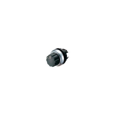 Eaton M22 Selector Switch | Rotary Head with 2 Positions | Titanium Bezel | Durable Design by Eaton