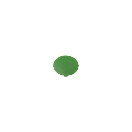 M22 Mushroom Green Button Plate | Compact Size | Durable Construction | Clear Identification by Eaton