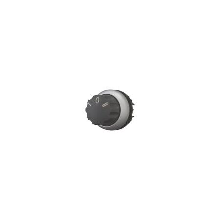 Eaton M22 Rotary Selector Switch | Momentary Action | 3 Positions | Titanium Bezel by Eaton