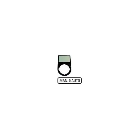 M22 Accessory Legend Holder | Compact Design | Includes MAN 0 AUTO Label by Eaton