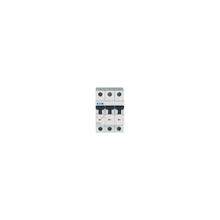 3-Pole Miniature Circuit Breaker 25A | C Curve Tripping | High Breaking Capacity | IP20 Protection by Eaton