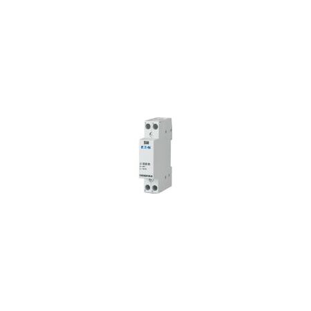 230VAC Installation Contactor | 25A Rating | IP40 Protection | 2 N/O Contacts by Eaton
