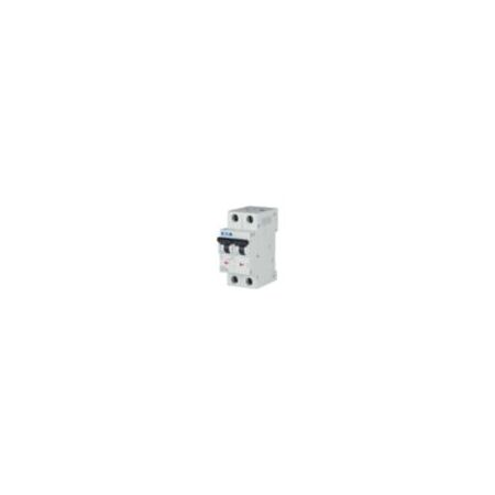 Miniature Circuit Breaker 2-Pole 16A | C Tripping Characteristic | IP20 Protection | Top-Hat Rail Mount by Eaton