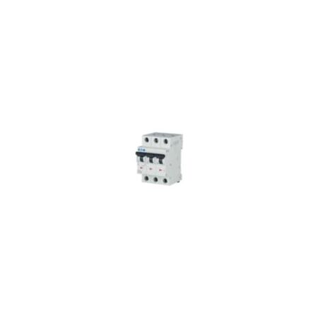 Miniature Circuit Breaker 3-Pole 4A | C Tripping Characteristic | 15 kA Switching Capacity | IP20 by Eaton
