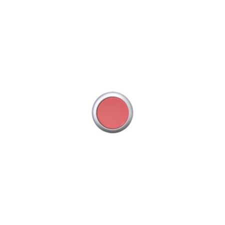 Industrial Control Pushbutton Red | Momentary Flat Design | Titanium Bezel | Compact Size by Eaton