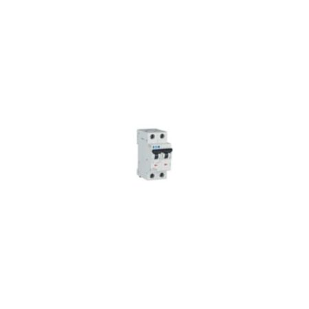 Miniature Circuit Breaker 2-Pole 25A | C Tripping Characteristic | 15 kA Switching Capacity | IP40 by Eaton