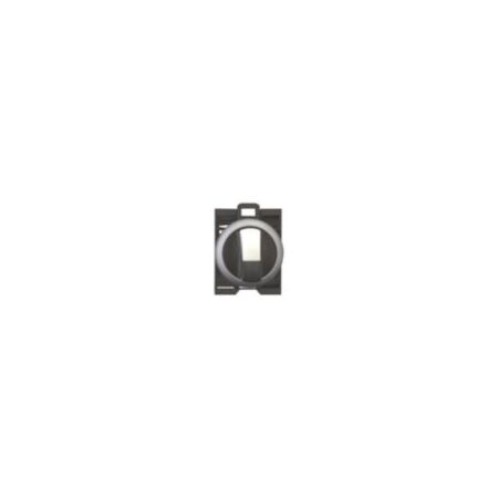 Industrial Selector Switch | Maintained 2-Position | Thumb-Grip & Titanium Bezel | Eaton
