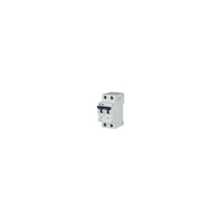 2-Pole Miniature Circuit Breaker 20A | Tripping Characteristic C | IP20 Protection by Eaton