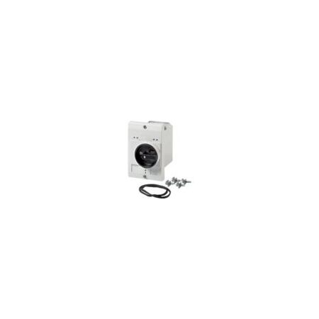 Insulated Switch Enclosure E-PKZ0-G | IP55 Protection | Plastic Material | Rotary Handle by Eaton