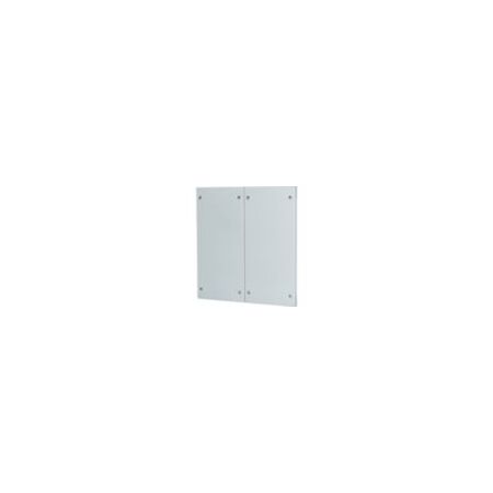 Low Voltage Switchgear Panel | Snap-On Cover & Durable Metal | Grey by Eaton