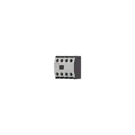 4 Pole Auxiliary Contact Module | 3 N/O & 1 N/C Contacts | 6A Rated Current | Front Mounting by Eaton