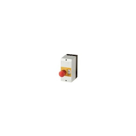 Emergency Stop Enclosure with Mushroom Push-Button | IP65 Rated | Surface Mounting | Plastic by Eaton