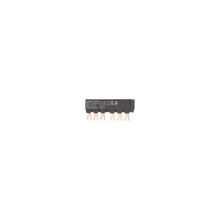 Three-Phase Busbar Link | Insulated for 2 Circuit-Breakers | 63A Current Rating | 690V Max Voltage by Eaton