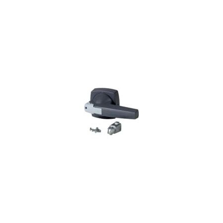Complete Rotary Handle with Padlock | 10 x 10 mm Shaft | 90° Switching Angle | Gray by Eaton