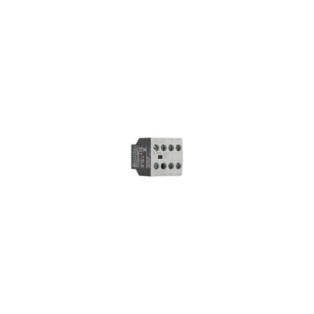 4 Pole Auxiliary Contact Module | 16A Rated Current | IP20 Protection | Front Mounting by Eaton