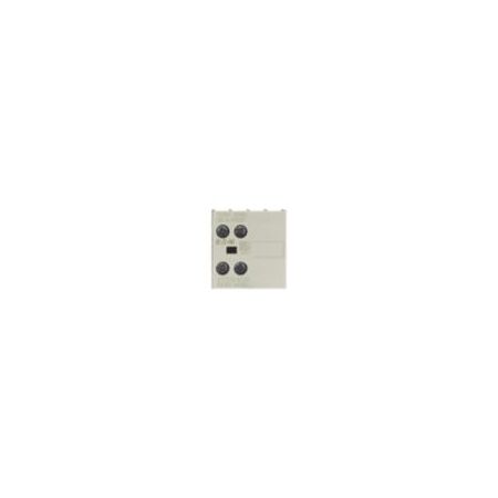 2 Pole Auxiliary Contact Module | 16A Rated Thermal Current | IP20 Protection | Front Mounting by Eaton