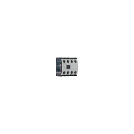 4 Pole Auxiliary Contact Module | 4 N/O Contacts | Rated 10 A at 24 V DC | Finger-Proof Protection by Eaton
