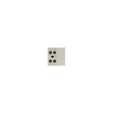 2 Pole Auxiliary Contact Module | 16A Rated Thermal Current | IP20 Protection | Front Mounting by Eaton