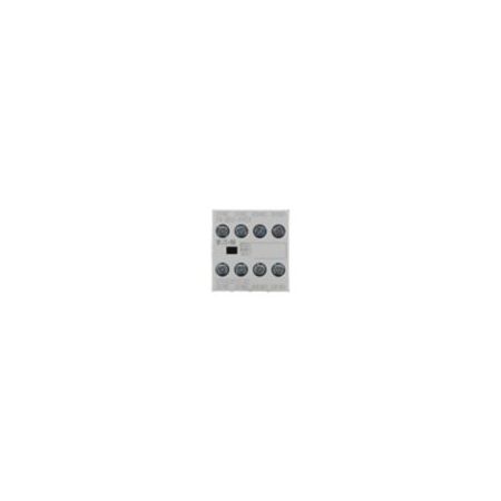 4 Pole Auxiliary Contact Module | 2 N/O & 2 N/C Contacts | 16A Rated Current | Front Mounting by Eaton