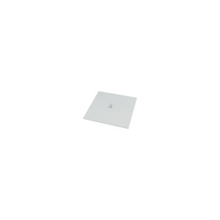 LV Switchgear Top Plate Flange | IP55 Rated | Powder Coated Steel | Gray by Eaton