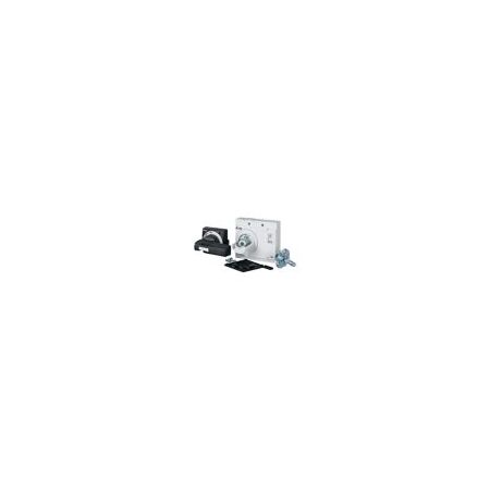 Door Coupling Rotary Handle | IP66 Protection | Lockable with Padlocks | Black by Eaton