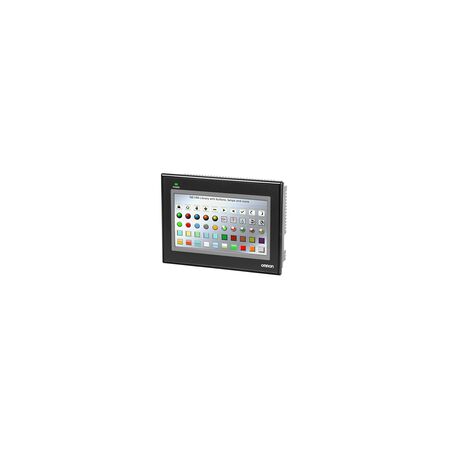 7 Inch HMI Touch Panel | 800 x 480 Resolution | IP65 Rated | Black by Pacmachinery