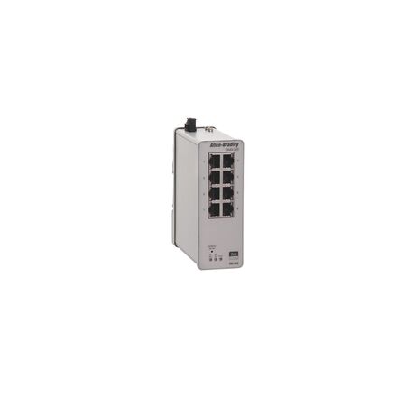 Ethernet Switch 8 Ports | 10/100Mbps | Lightly Managed & IP30 Rated by Pacmachinery