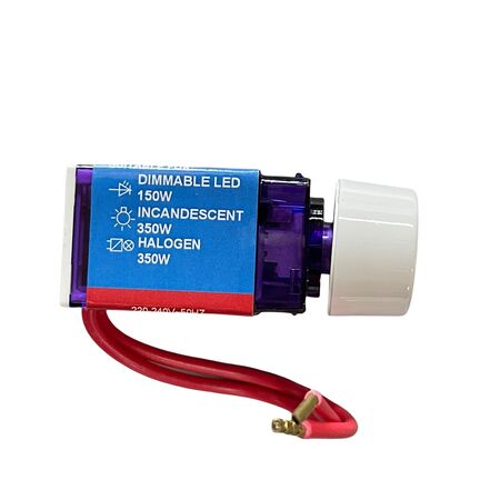 Light Dimmer Rotary Max 350W, LED 150W