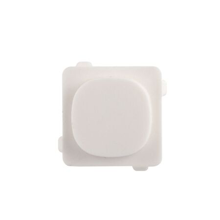 Blank Button Mech Wafer White