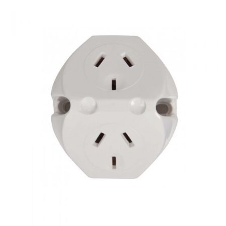 Double Surface Socket 10A | Easy Installation | Durable Design | Tesla Components
