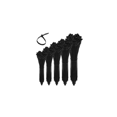 Nylon Cable Tie Black 370mm | Durable UV Resistant | High Tensile Strength by Tuff